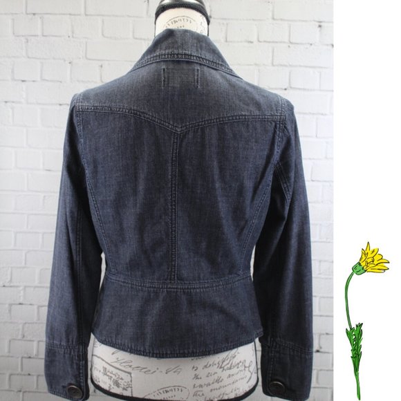 AMX Lightweight Denim Jacket Size Small - Picture 3 of 8